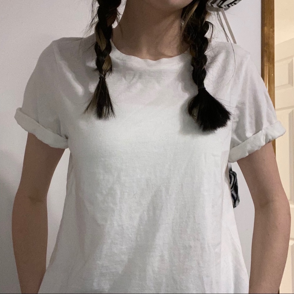 🤍WILD FABLE PLAIN WHITE TEE🤍